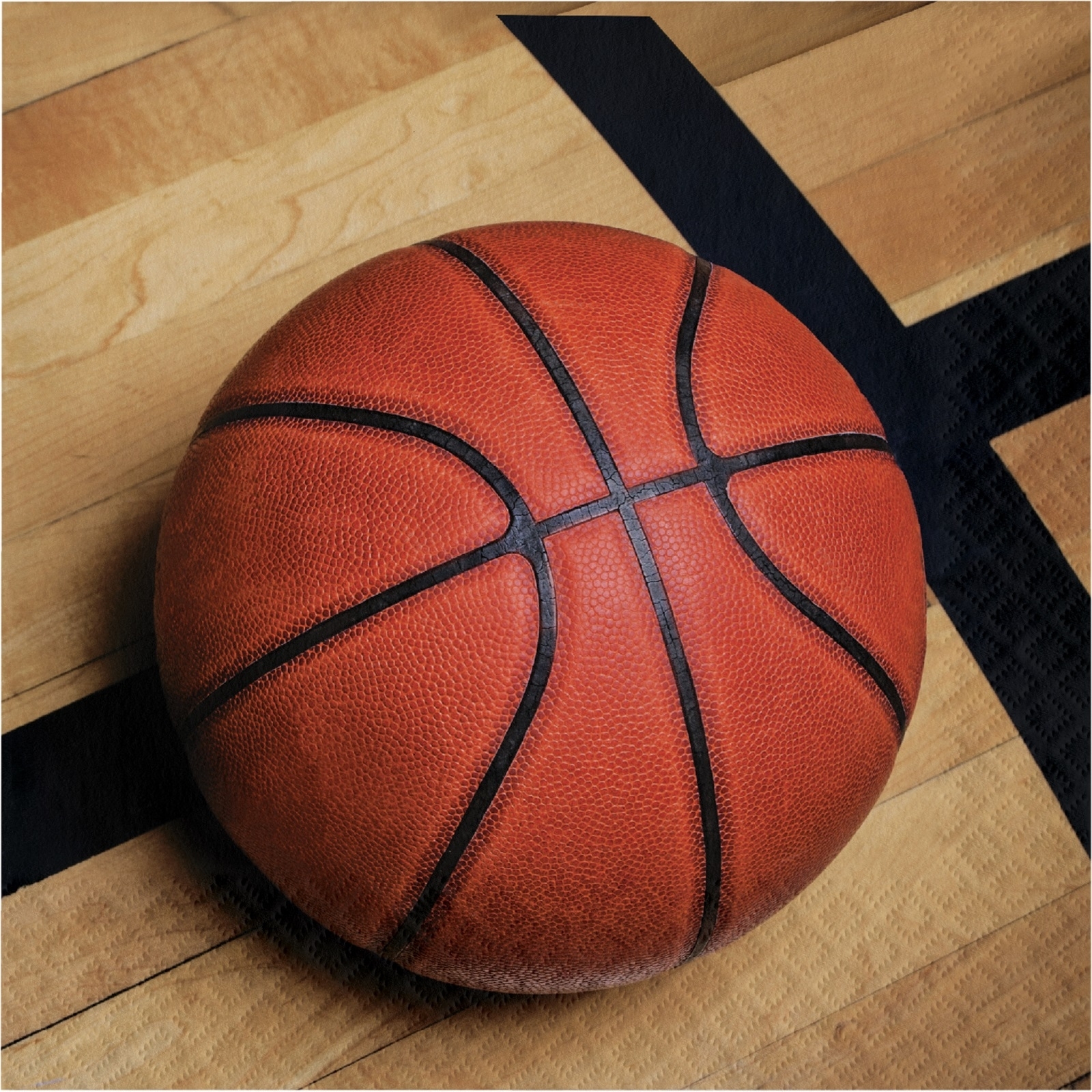 Basketball Fanatic Large Napkins / Serviettes (Pack of 16)