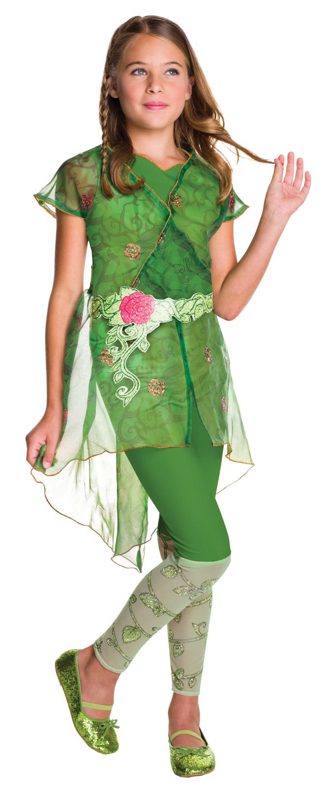 DC Superhero Girls Poison Ivy Deluxe Child Costume Small