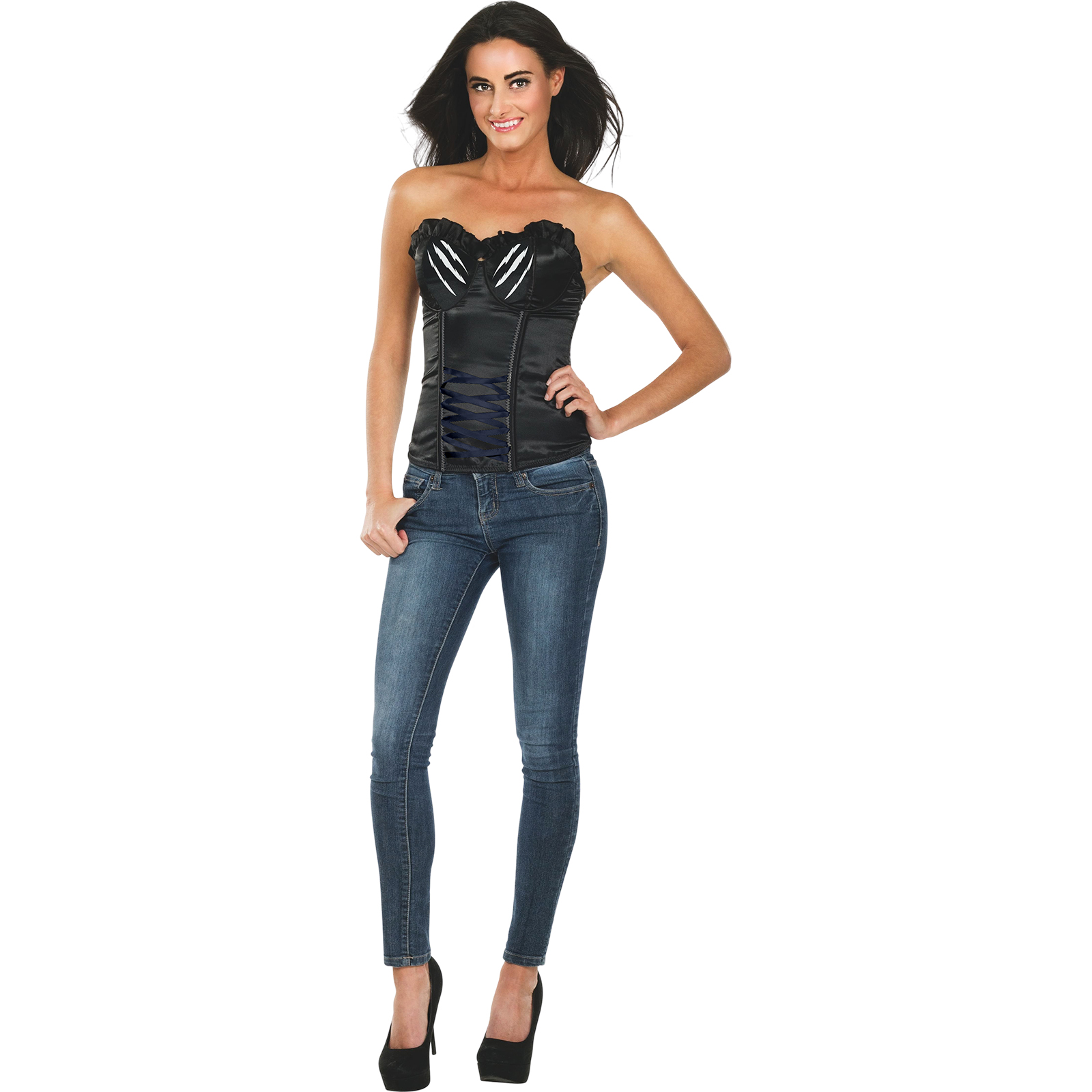 Catwoman Corset Adult Costume Small