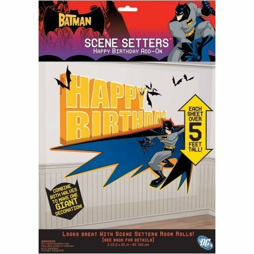 Batman Scene Setter Wall Decorations