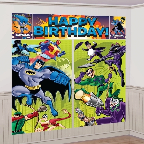 Batman Scene Setter Wall Decorations