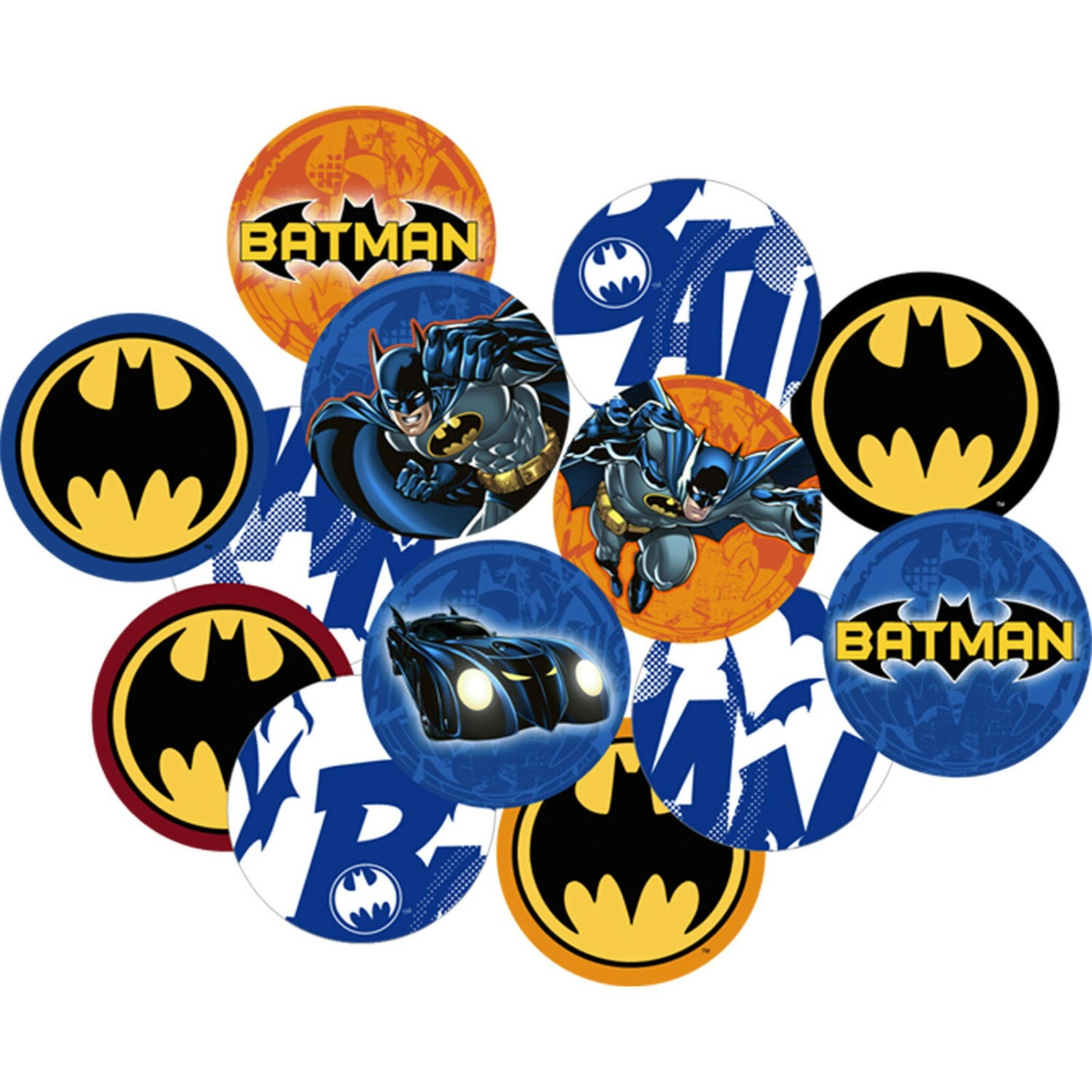 Batman Heroes and Villains Confetti/Table Scatters