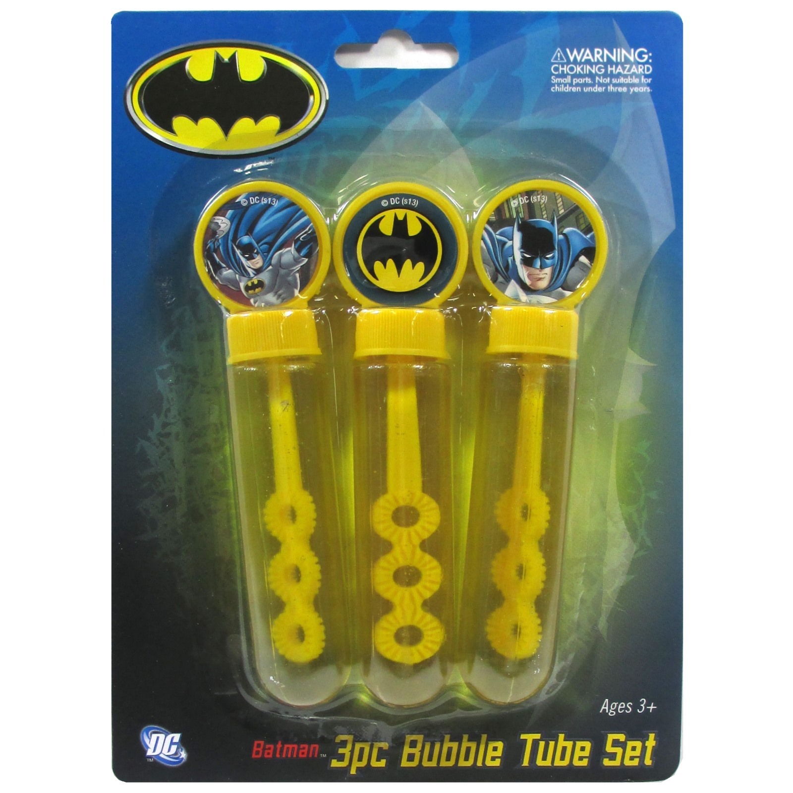 Batman Bubble Tube Set (Pack of 3)