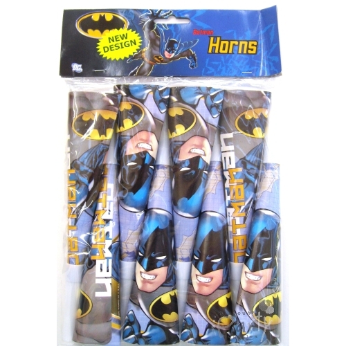 Batman Party Blowers (Pack of 8)