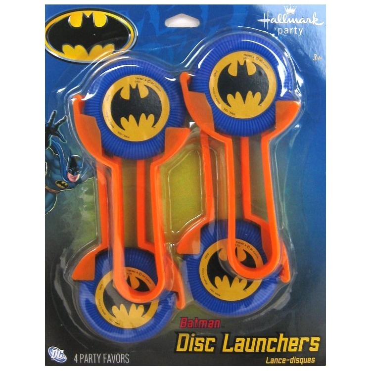 Batman Disc Launchers (Pack of 4)