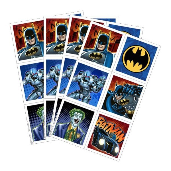 Batman Heroes and Villains Stickers (Pack of 24)