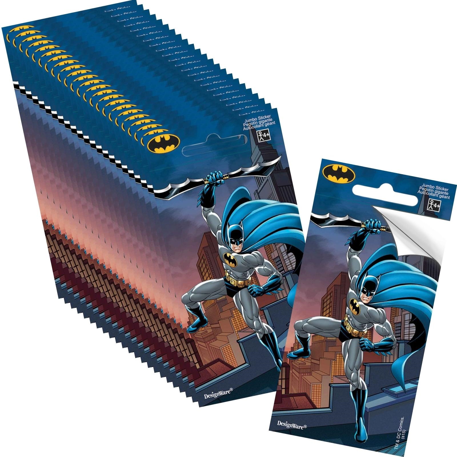 Batman Jumbo Stickers (Pack of 24)