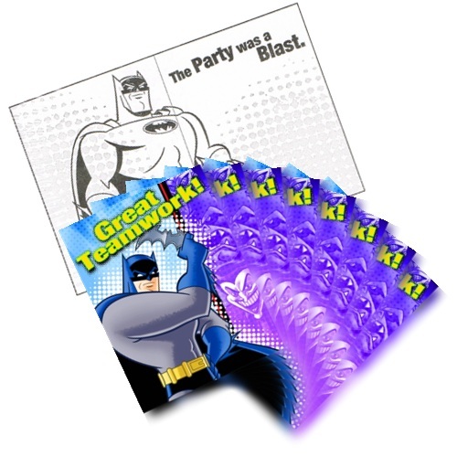 Batman Party Thank You Cards (Pack of 8)