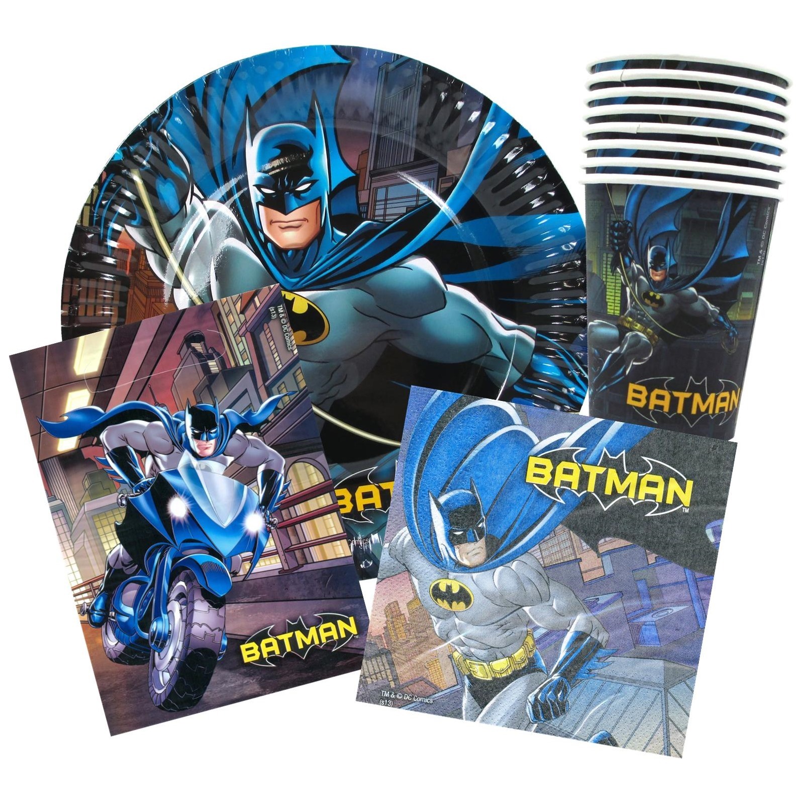 Batman Party Pack (For 8 Guests)