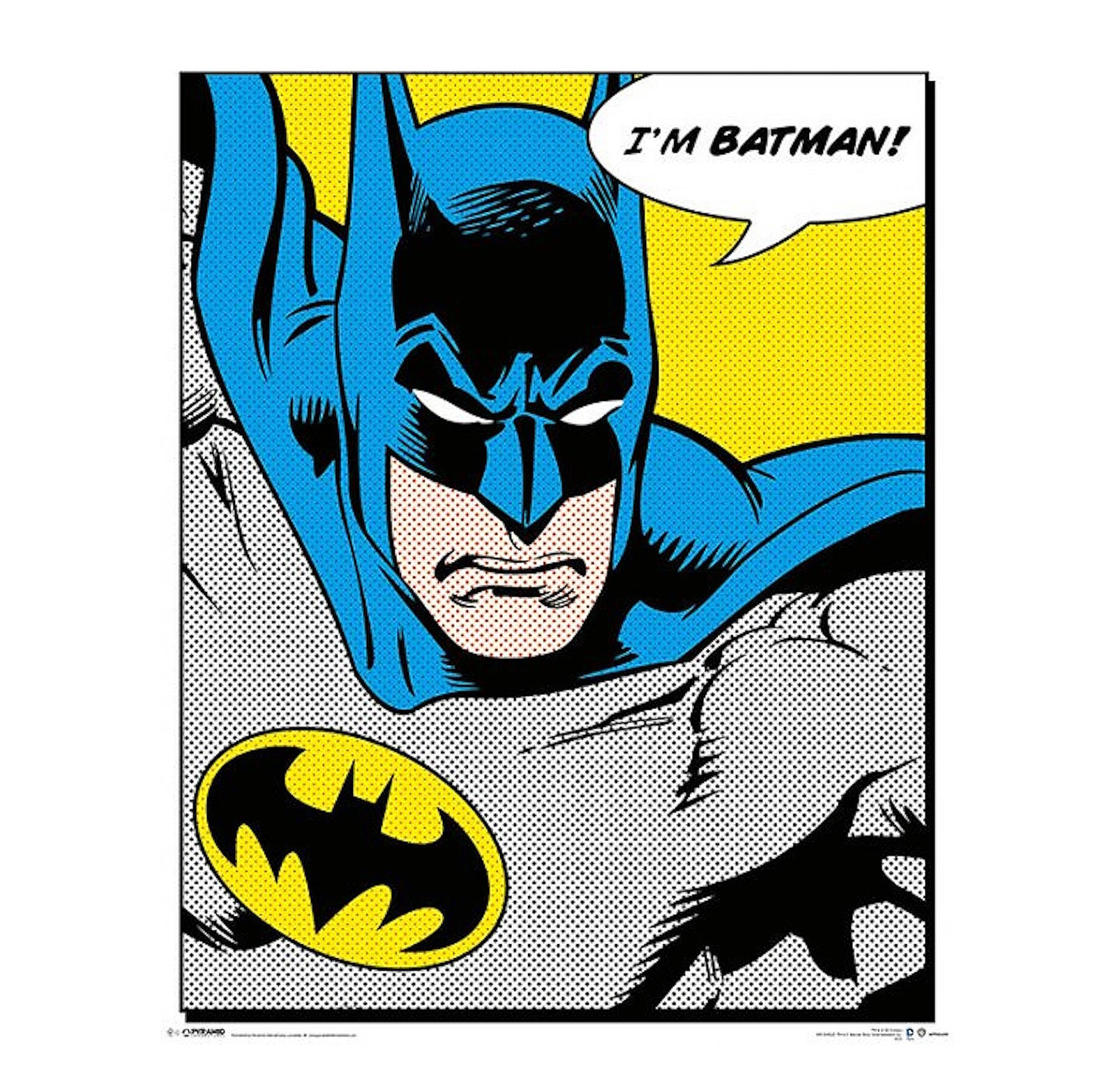 DC Comics I'm Batman Poster 