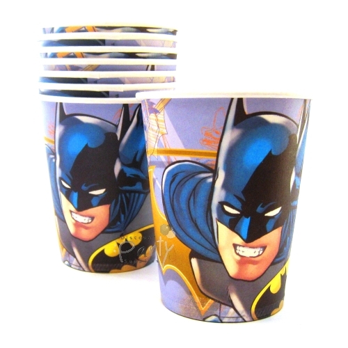 Batman Paper Cups (Pack of 8)