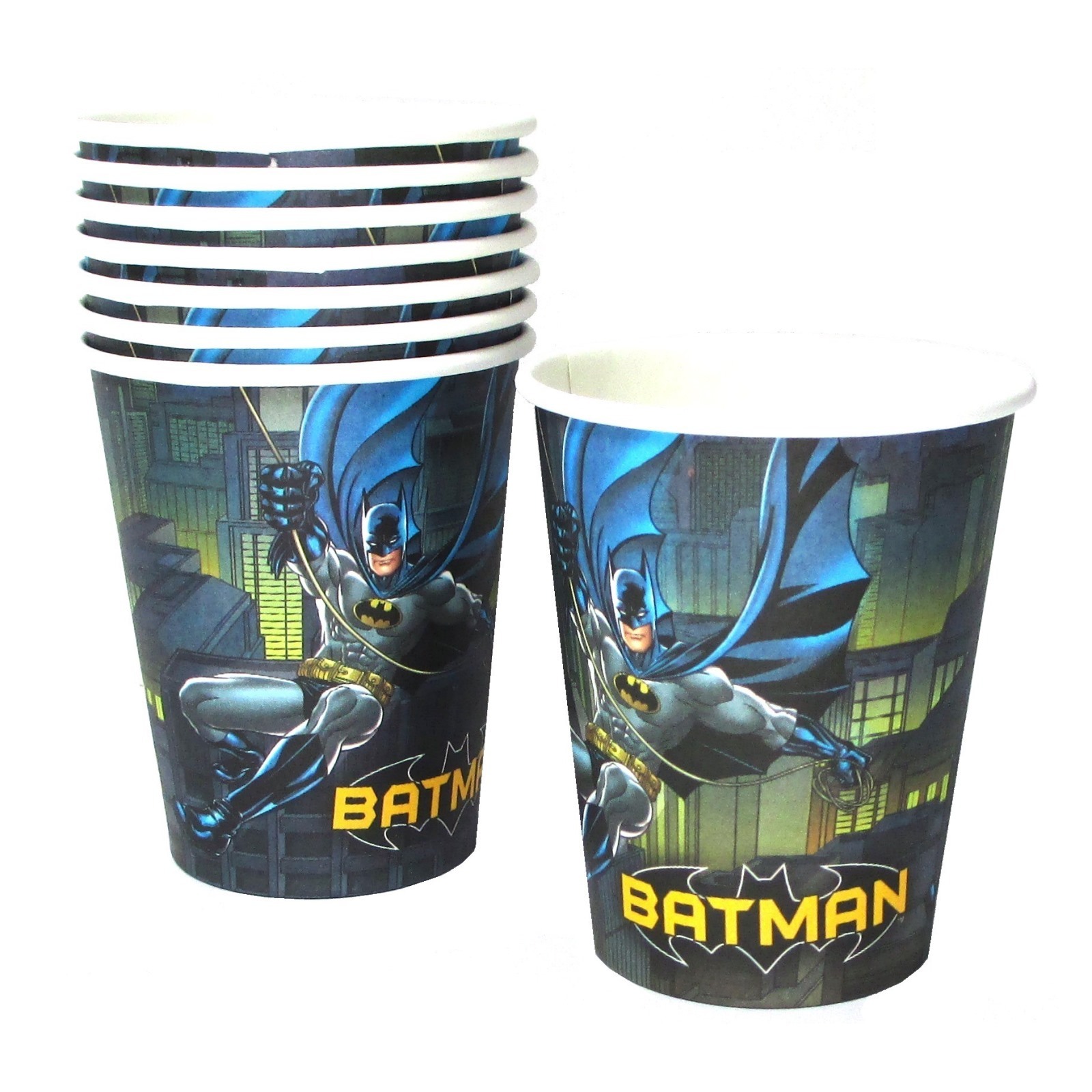 Batman Paper Cups (Pack of 8)