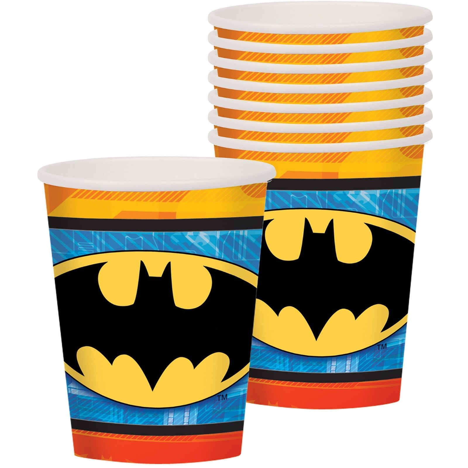 Batman Paper Cups (Pack of 8)
