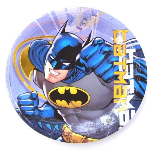 Batman Large Paper Plates (Pack of 8)