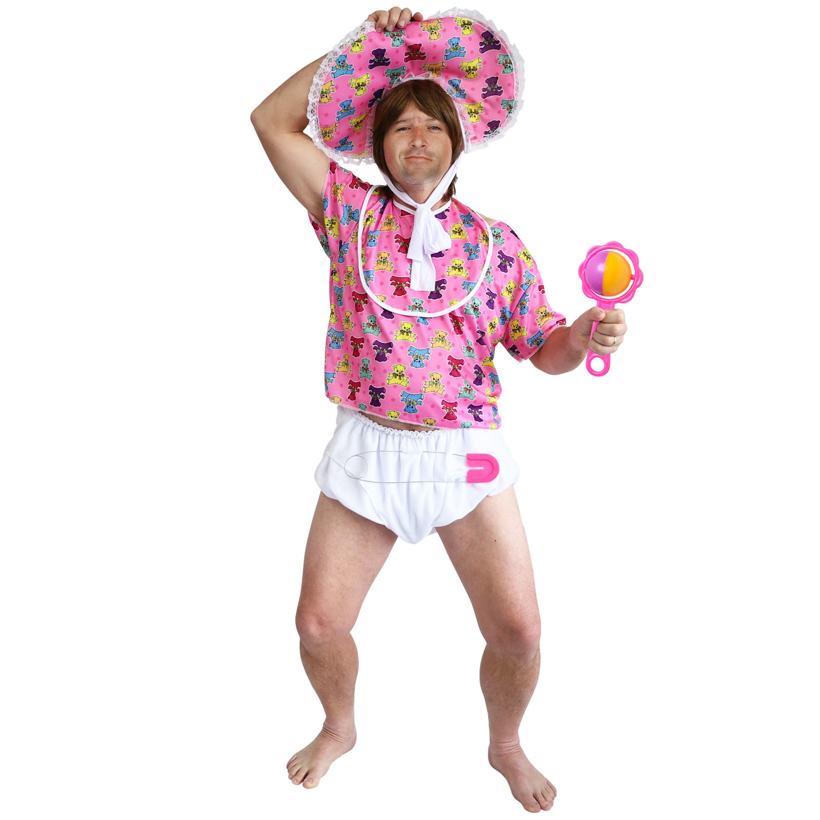 Pink Baby Boomer Adult Costume 