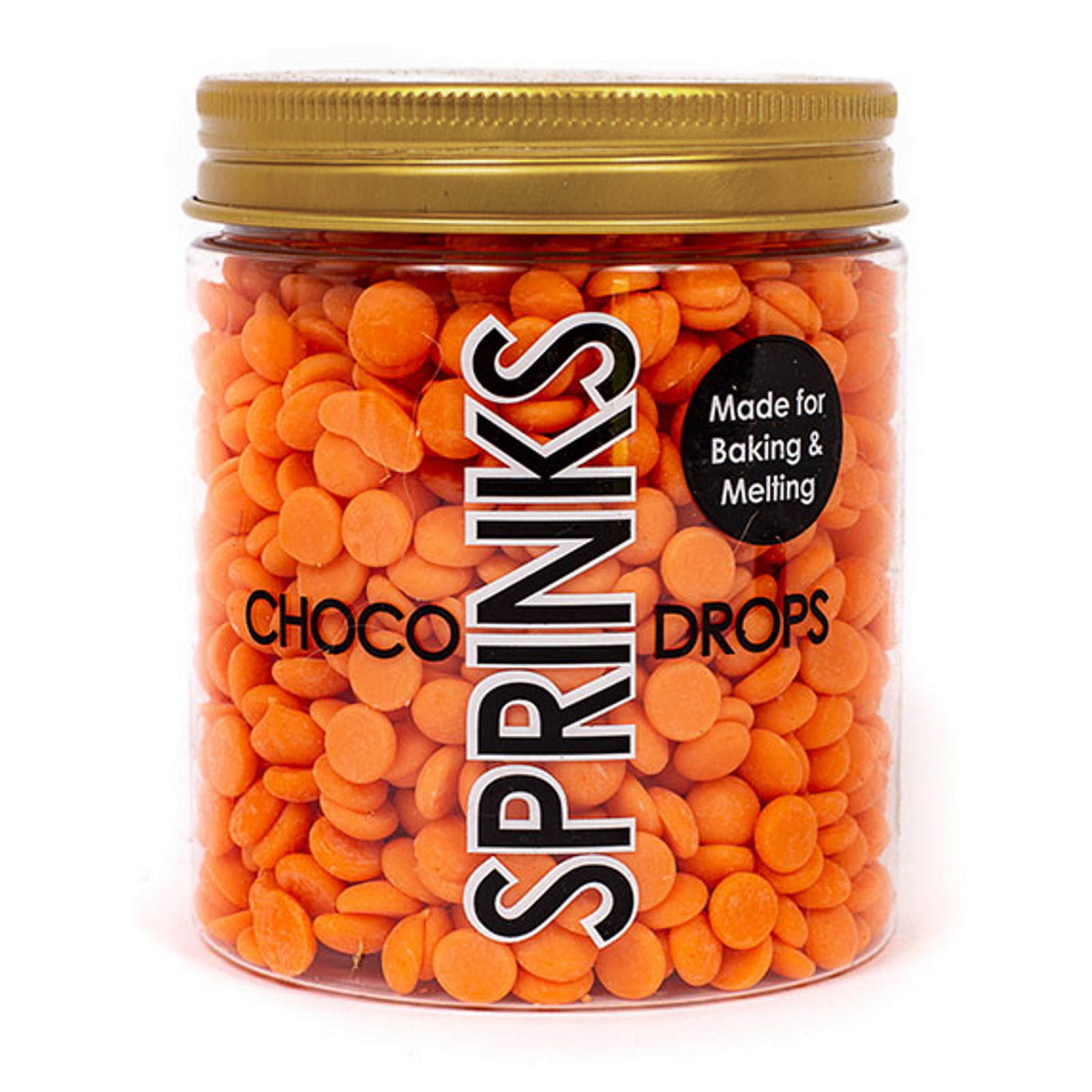 Sprinks Pumpkin Orange Choco Drops (200g)