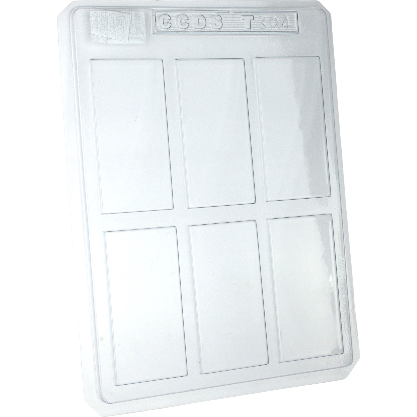 Rectangle Plastic Chocolate Moulds (1 Sheet) 