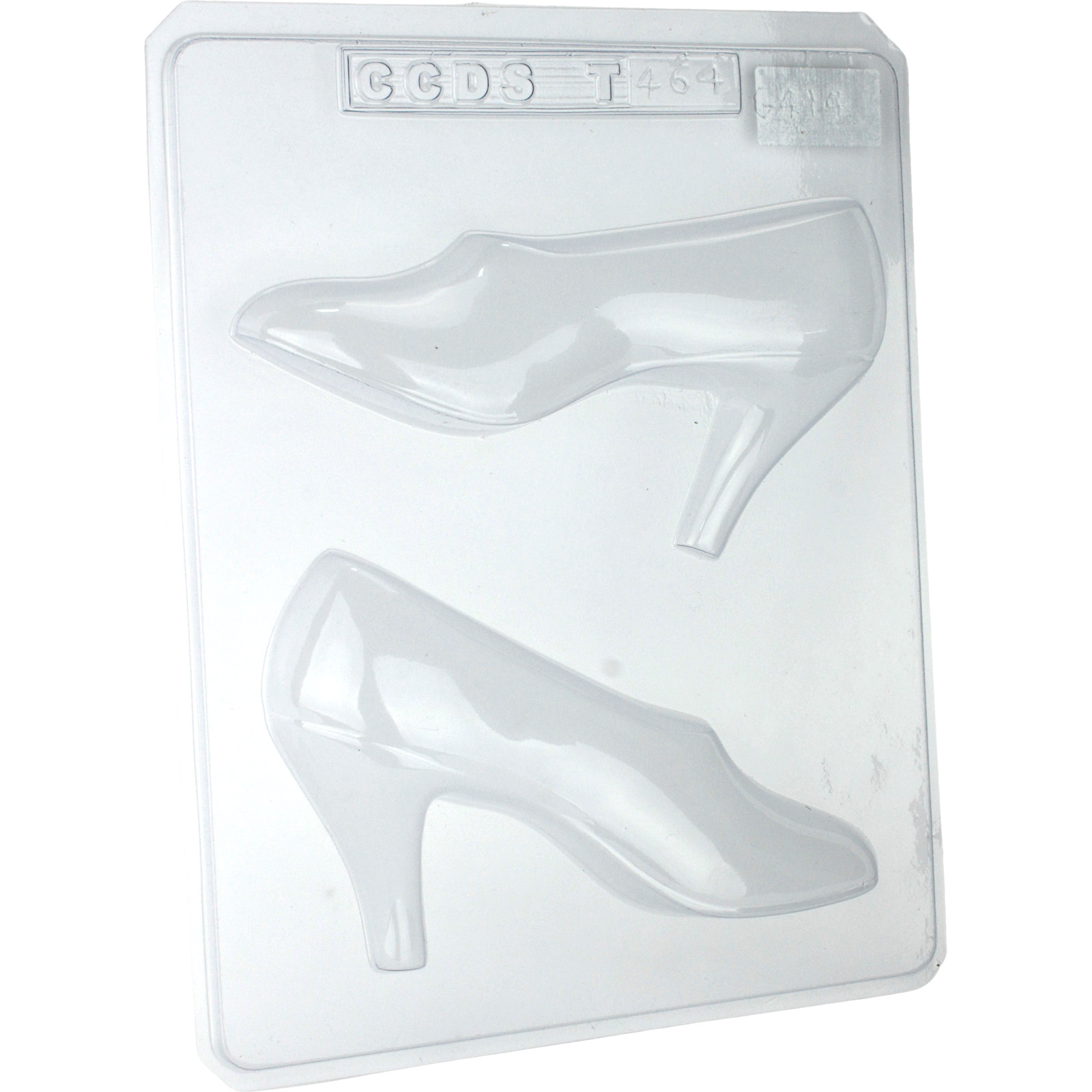 Princess Slipper Plastic Chocolate Moulds (1 Sheet) 