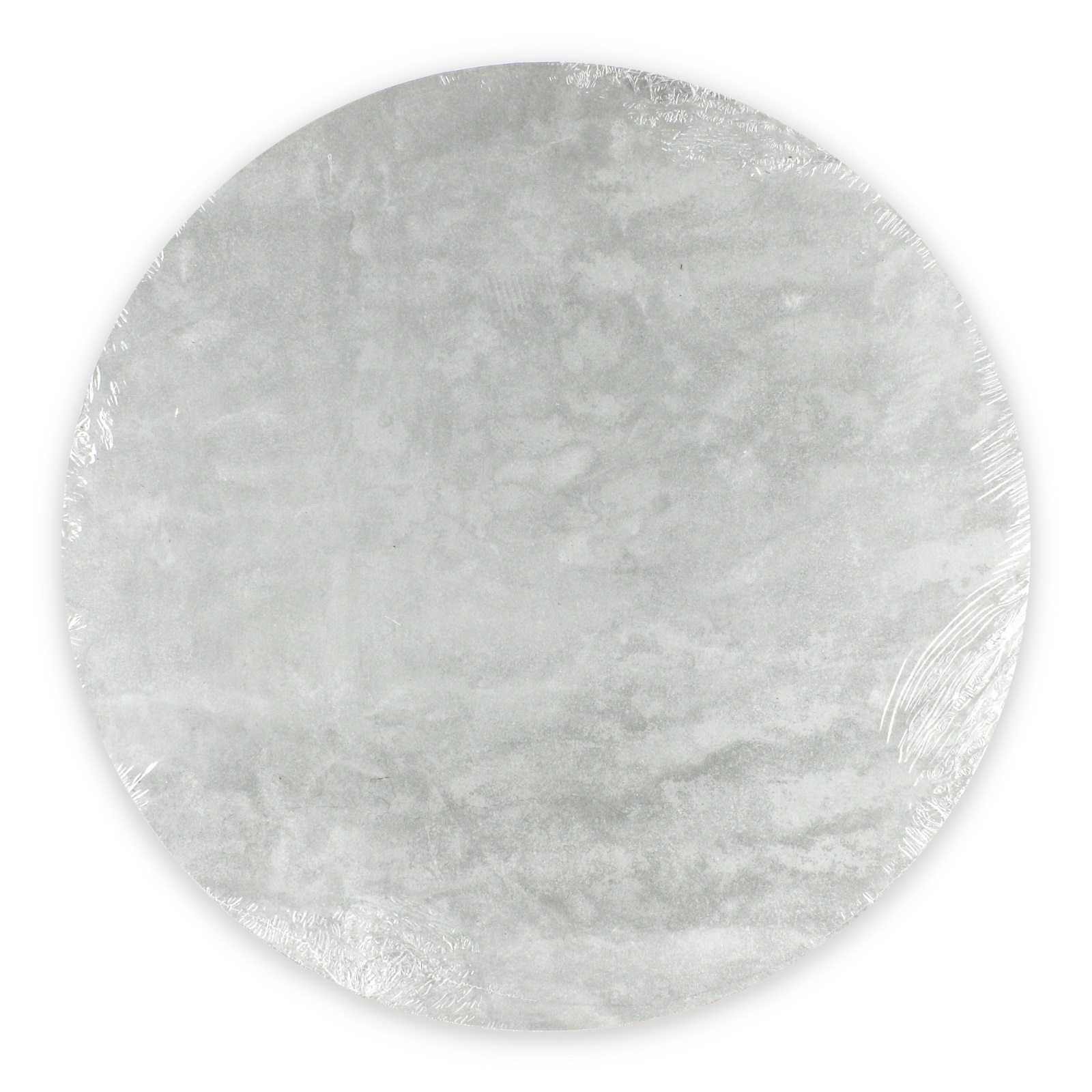 Burnished Concrete Print Round Cake / Serving Board 30cm