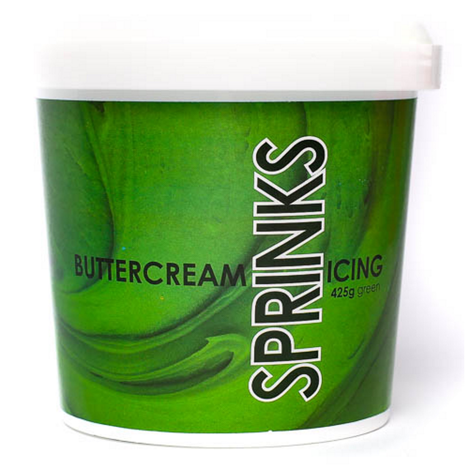 Sprinks Green Buttercream Icing (425g Tub)