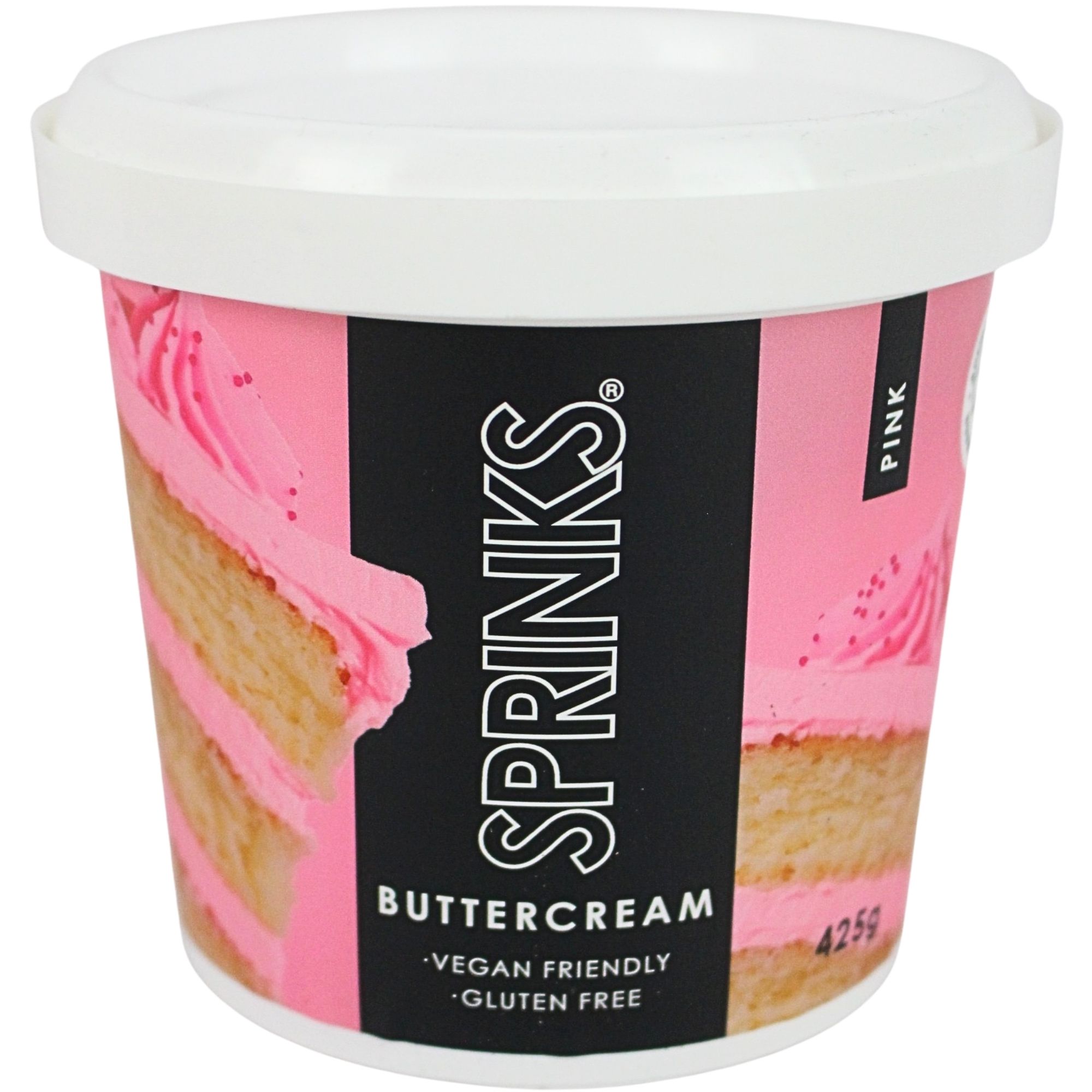 Sprinks Pink Buttercream Icing (425g Tub)