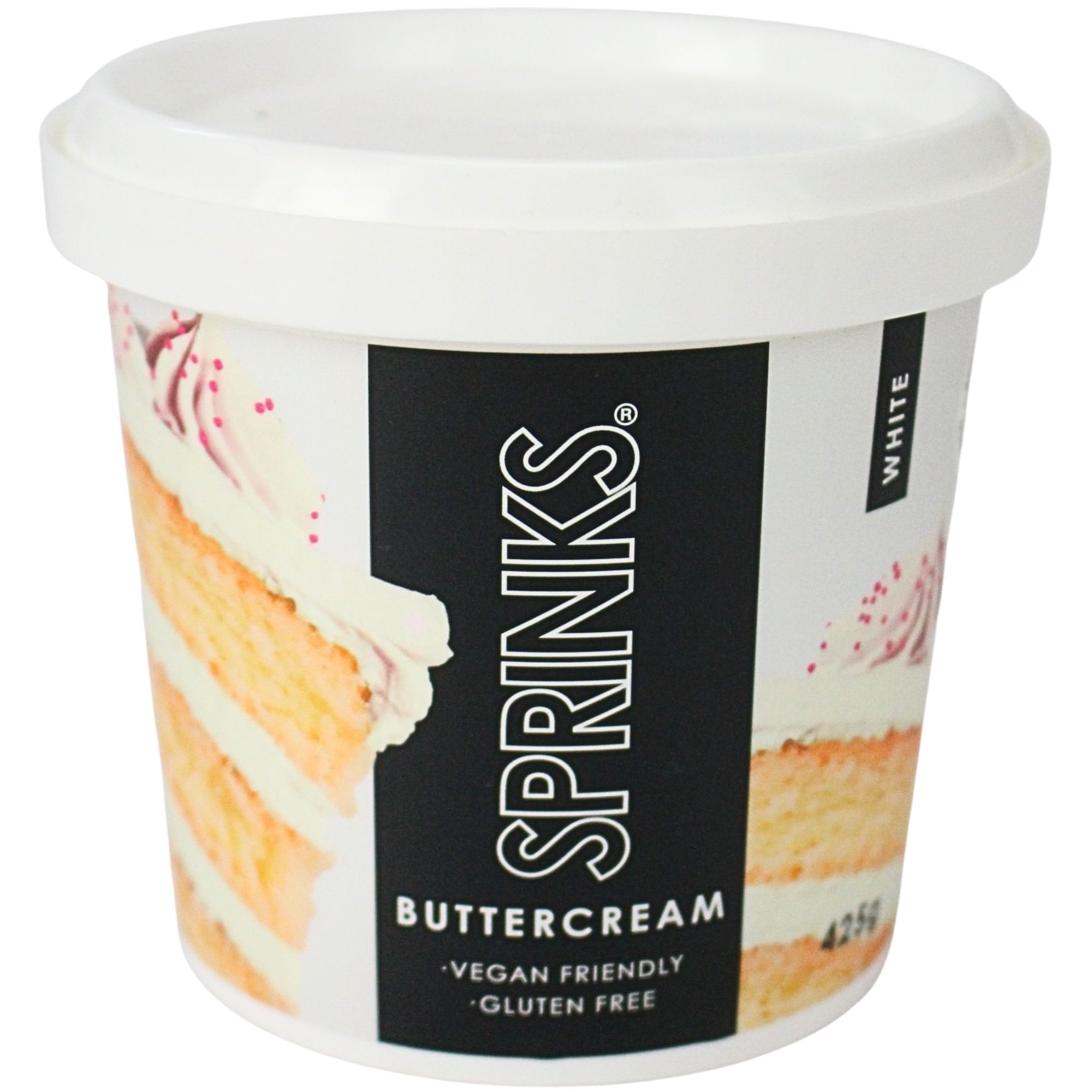 Sprinks White Buttercream Icing (425g Tub) 