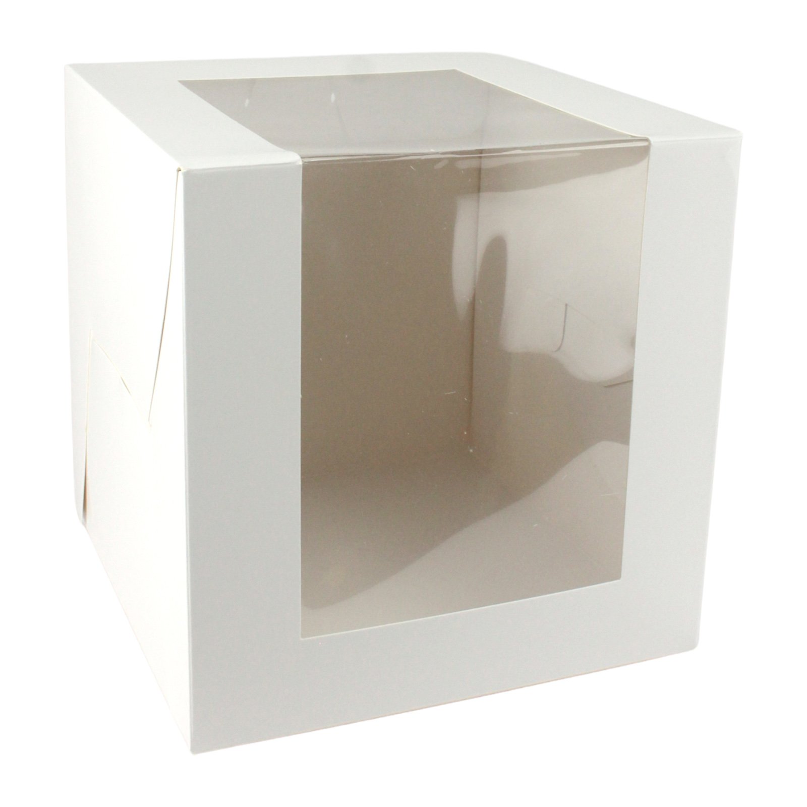 White Square Cake Display Box 20cm x 20cm x 20cm