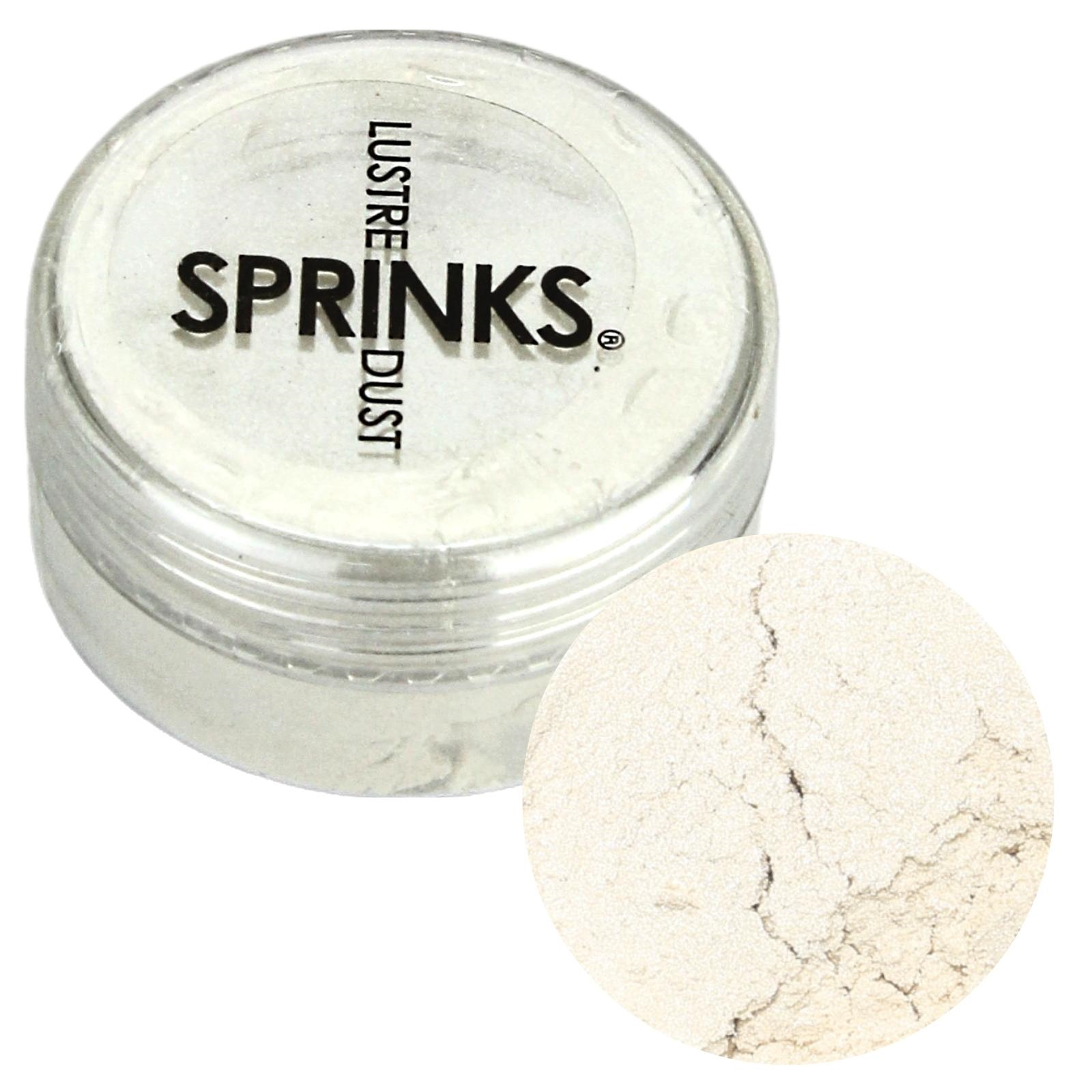 Sprinks Pearl White Lustre Dust