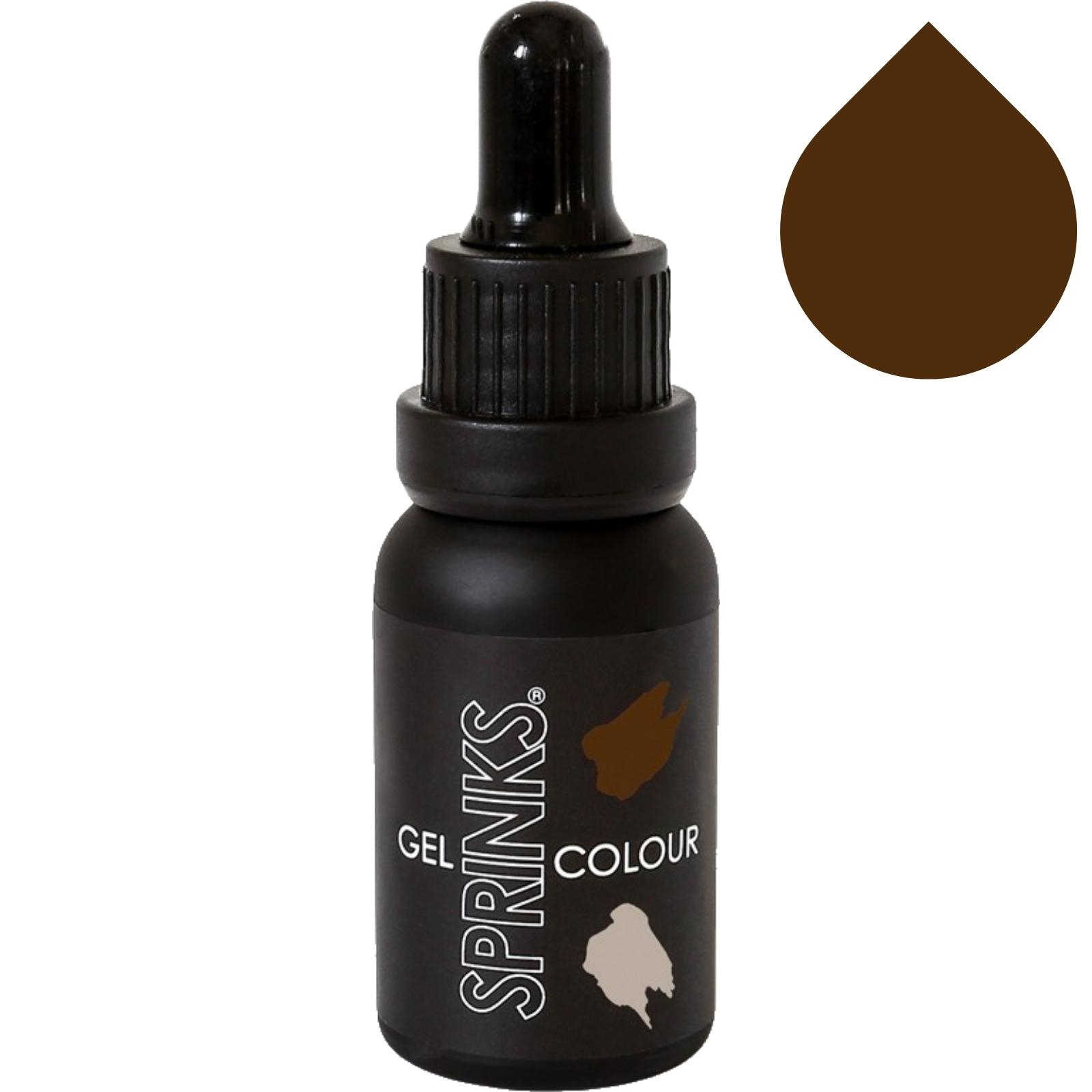 Sprinks Gel Colour Brown