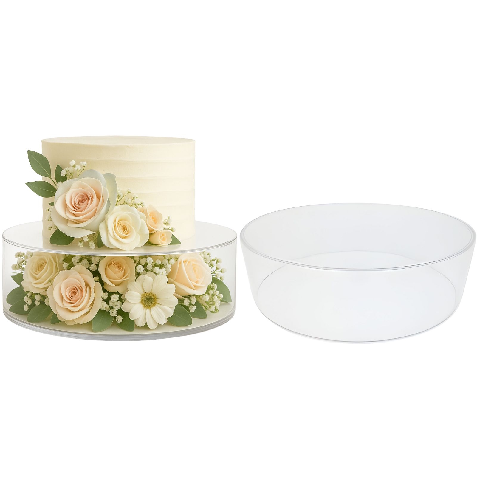 Fillable Round Cake Stand