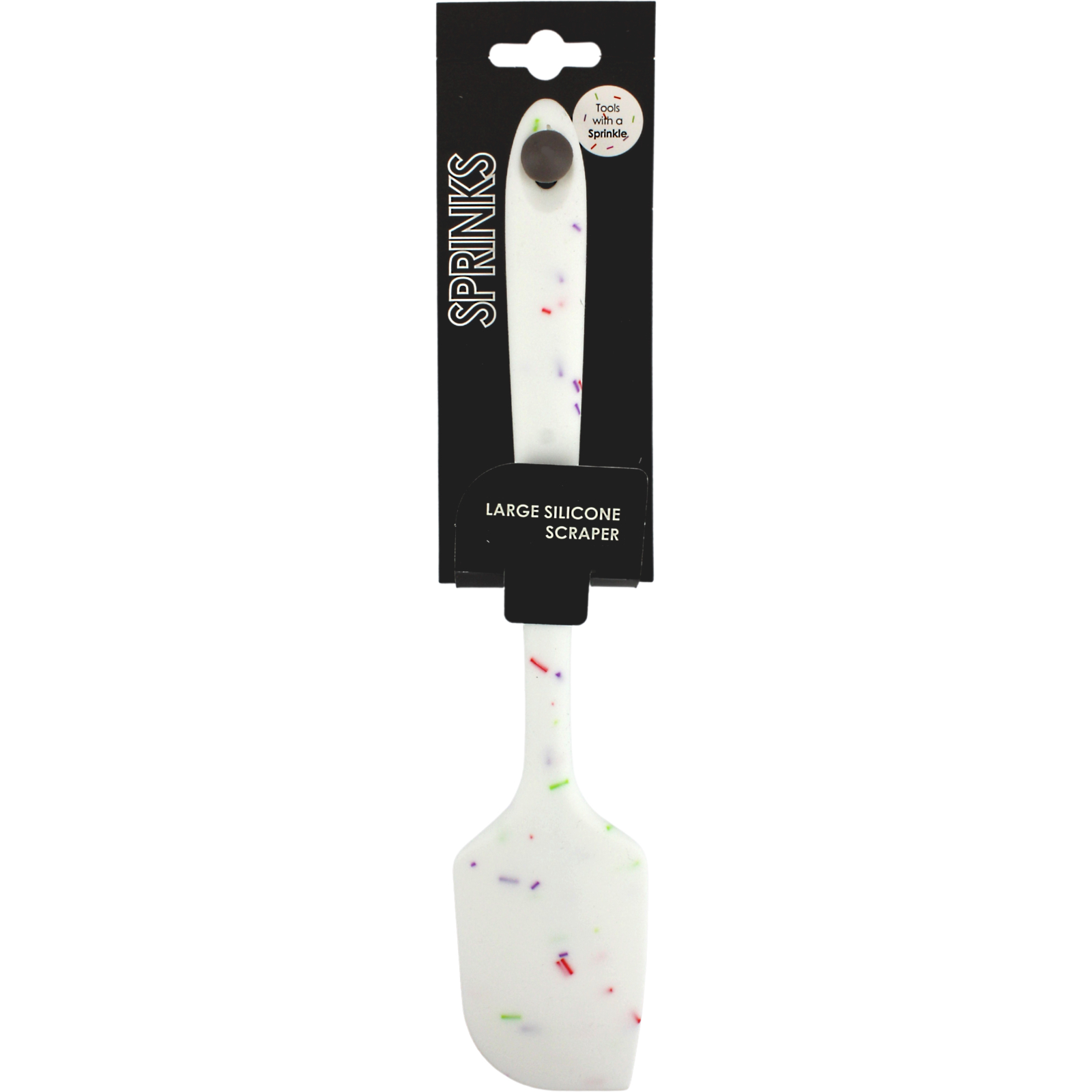Sprinks White Silicone Scraper Large 28cm