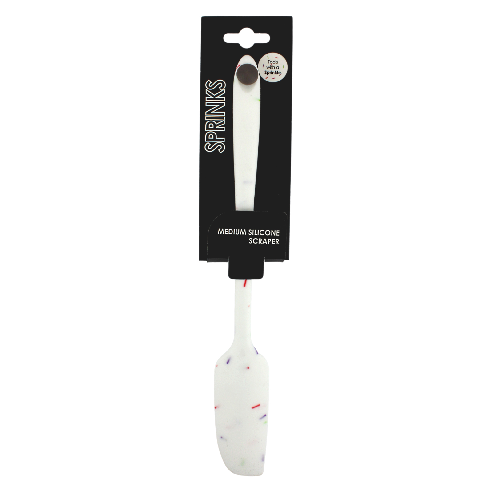 Sprinks White Silicone Scraper Medium 28cm 