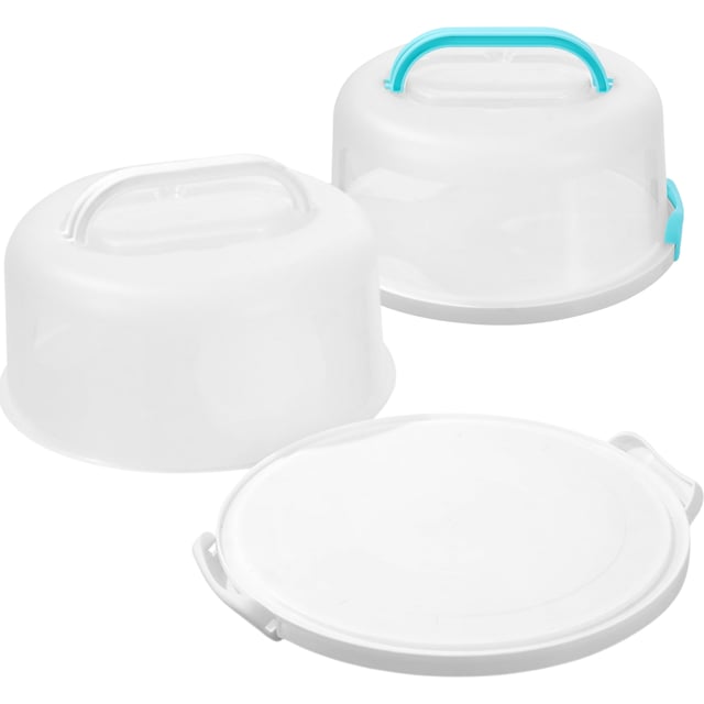 Biscuit Storage Matalan Large Cake Storage Tins 30cm Round Clip