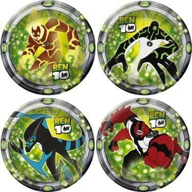 Ben 10 Small Paper Plates (Pack of 8)