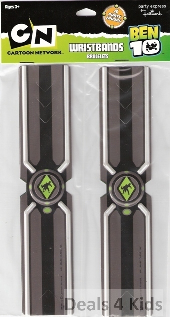 Ben 10 Wristbands (Pack of 4)