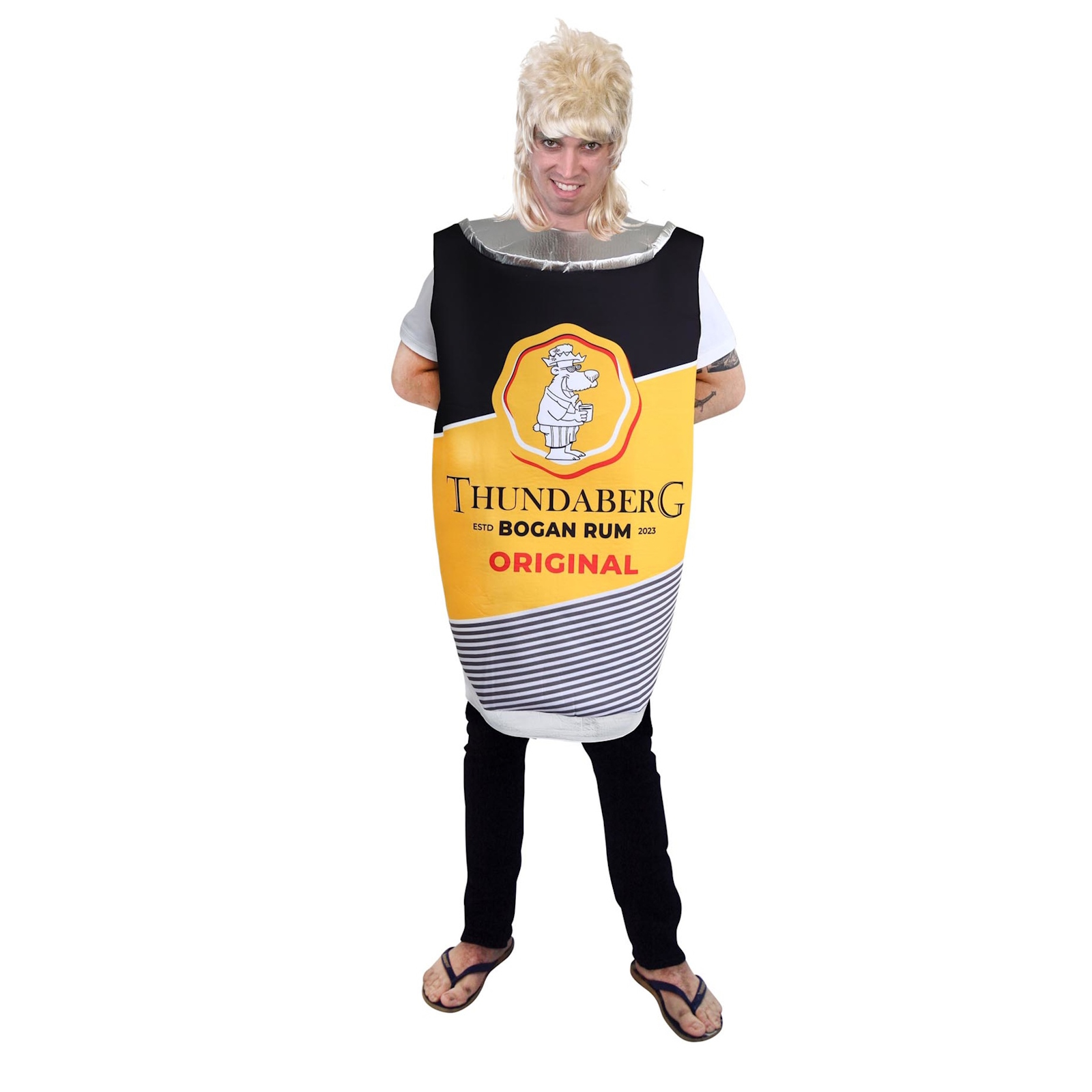 Thundaberg Bogan Rum Original Costume Adult Standard One Size 