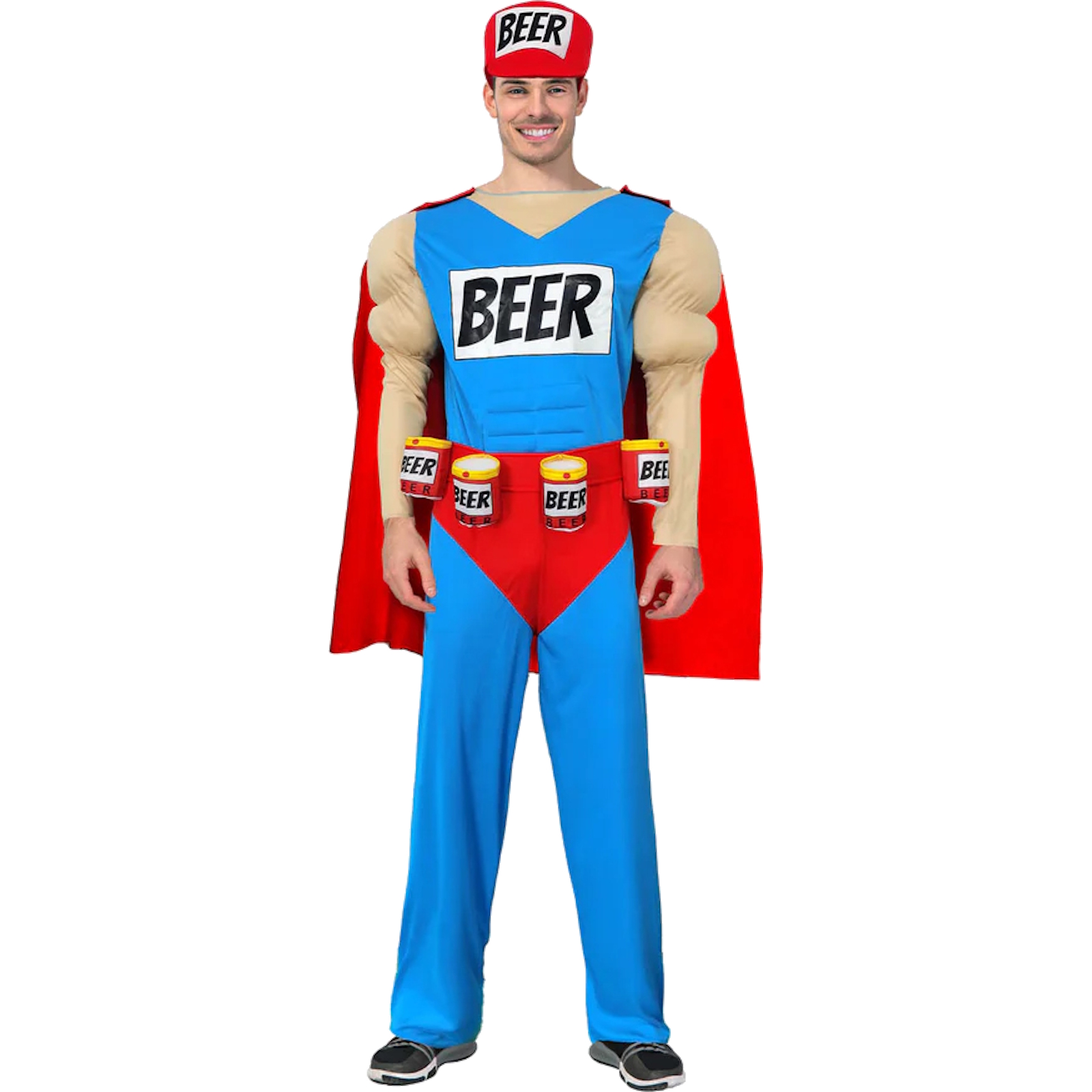 Superhero Beer Man Adult Costume