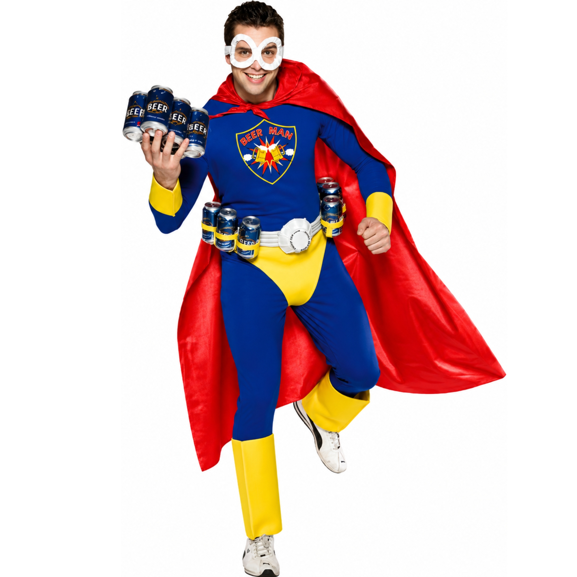 Men's Beer Man Costume One Size