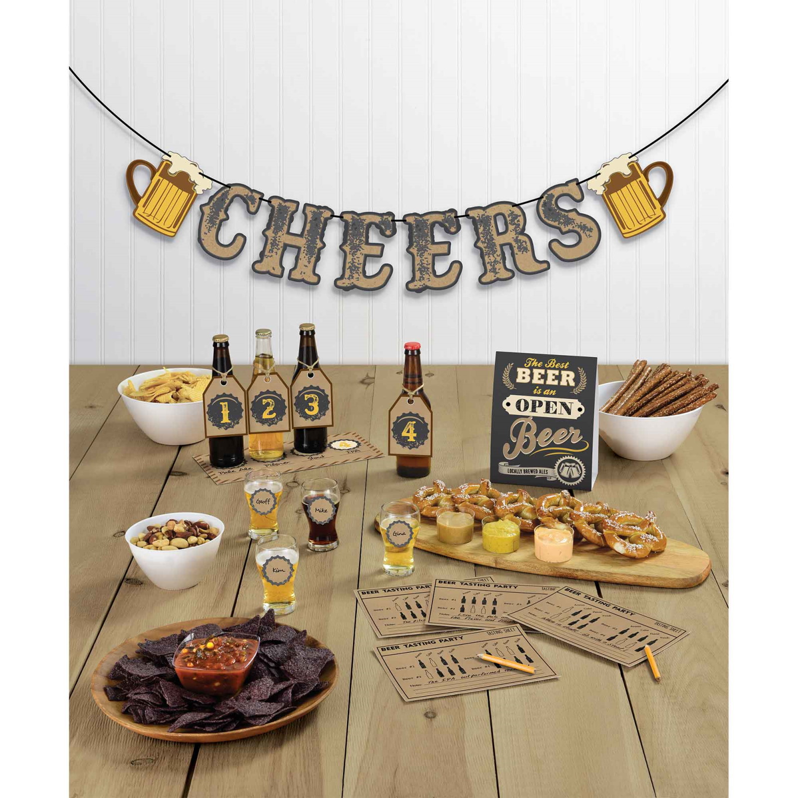 Beer Tasting Decorating Kit