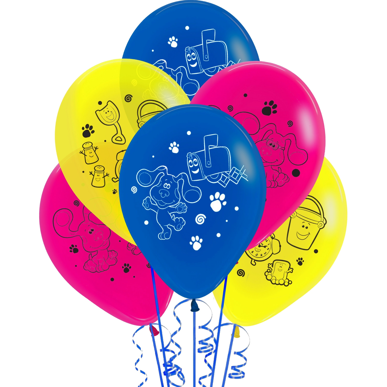 Blue's Clues Latex Balloons (Pack of 6) 