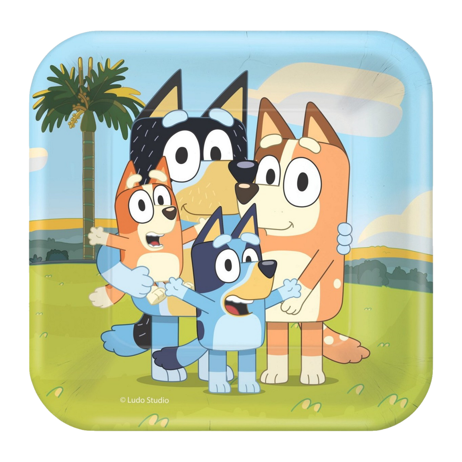 Bluey Small Paper Plates (Pack of 8)