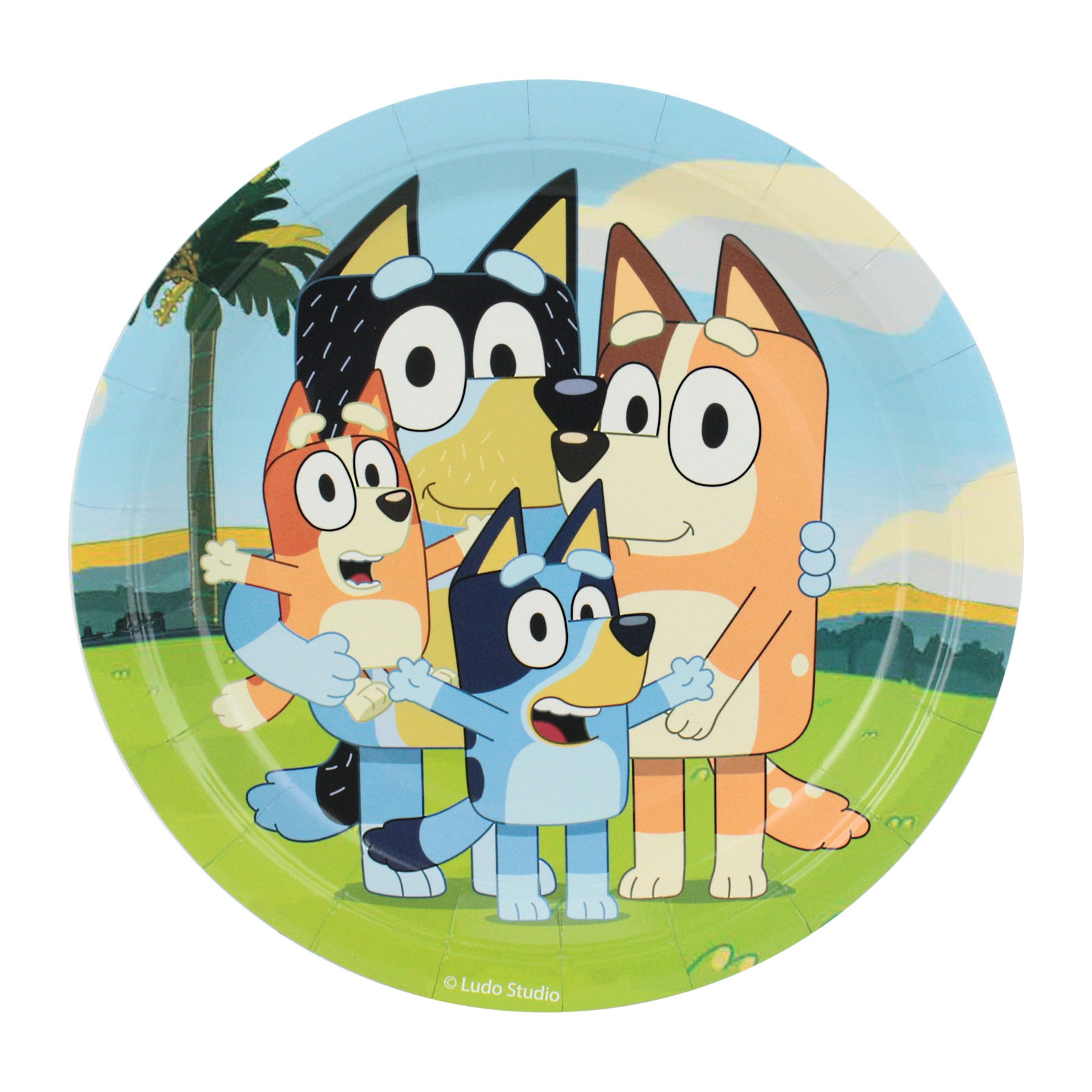 Bluey and Bingo Small Paper Plates (Pack of 8)