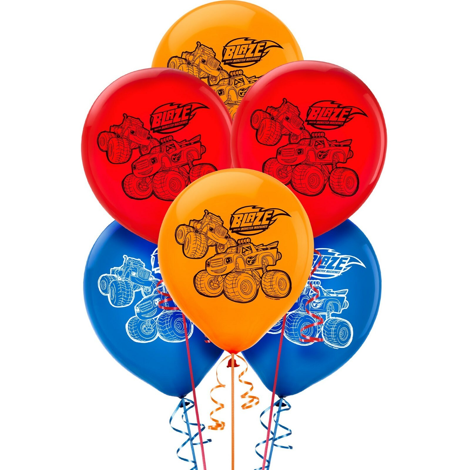 Blaze and the Monster Machines Balloons (Pack of 6)