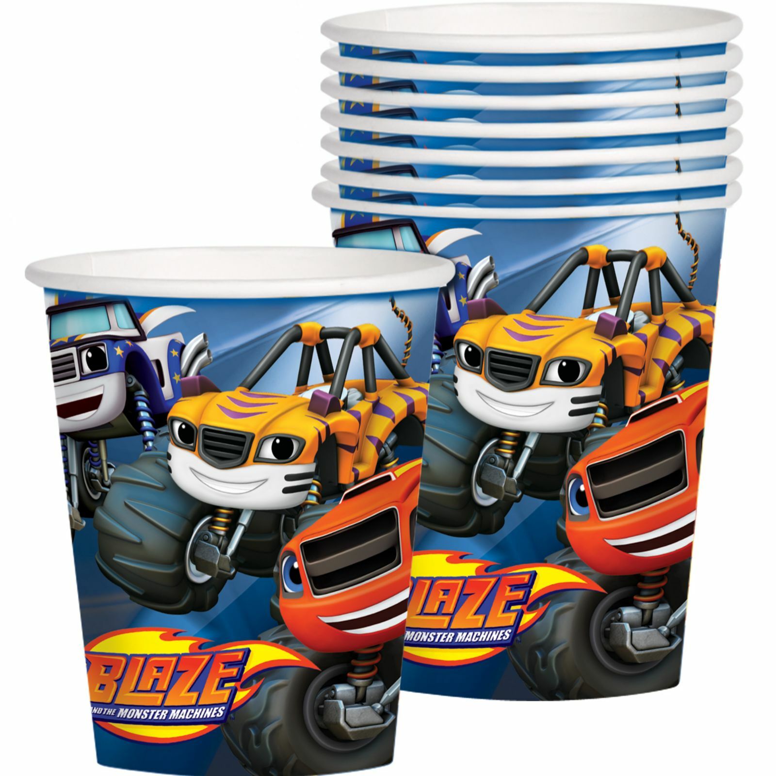 Blaze and the Monster Machines Paper Cups (Pack of 8)