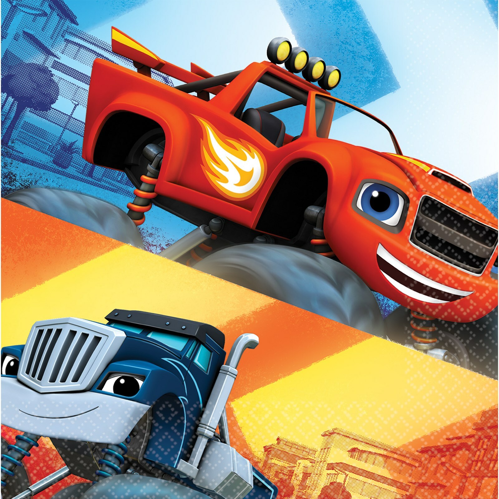 Blaze and the Monster Machines Large Napkins / Serviettes (Pack of 16)