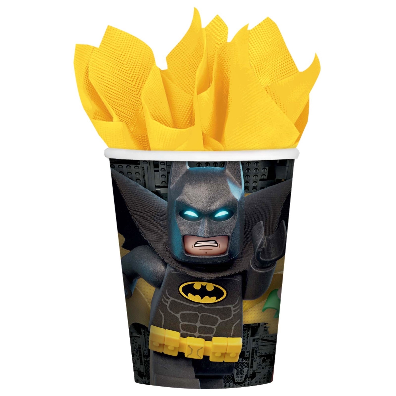 Batman Lego Paper Cups (Pack of 8)