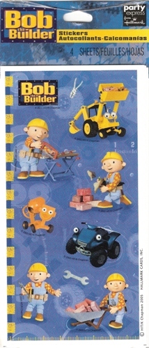Bob The Builder Stickers (4 Sheets)