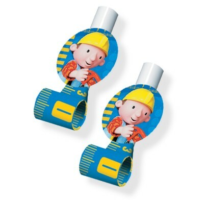 Bob The Builder Party Blowers (Pack of 8)
