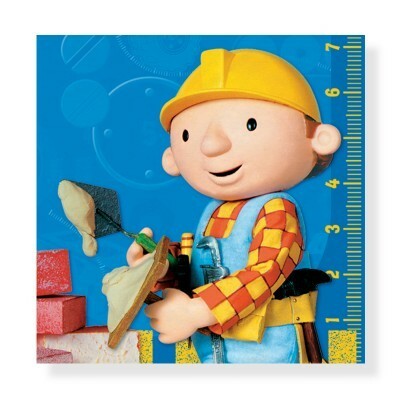 Bob The Builder Large Napkins / Serviettes (Pack of 16)