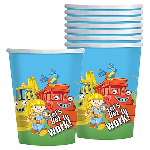 Bob The Builder Paper Cups (Pack of 8)